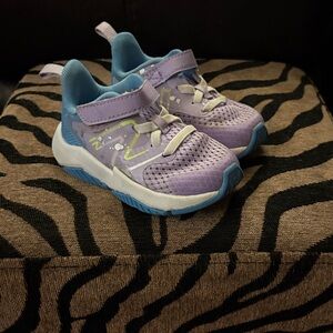 New Balance Kids' Sneakers in Purple and Light Blue